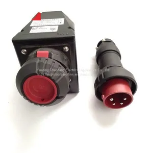 Explosion-proof and Anticorrosive Connector Explosion-proof and Anticorrosive Socket Plug Five-core Connector 16a 32a thumbnail-4