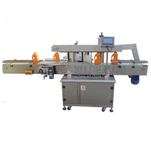 Automatic Gasoline Bottle Adhesive Sticker Sided Labeling Machine thumbnail-1