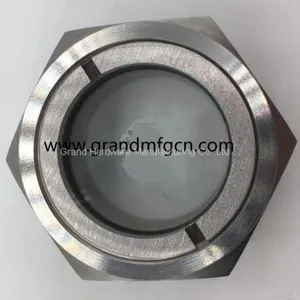 High Pressure Stainless Steel 316L Oil Level Sight Glass Male Npt Thread 1/4 Inch 2 Inch thumbnail-2