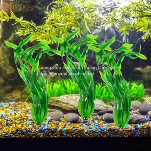 Artificial Fake Seaweed for Fish Tank 3pcs thumbnail-1