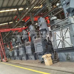 TUMBLE BELT SHOT BLASTING MACHINE thumbnail-1