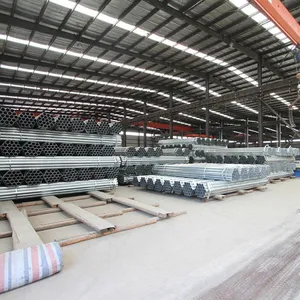 Welded Pre Galvanized Steel Pipe Manufacturer ERW Steel Tubing Standard Sizes thumbnail-3