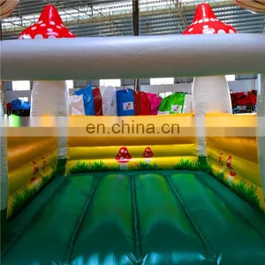 2020 Cheap Blow up Inflatable Mushroom Theme Air Bounce House for Sale thumbnail-5