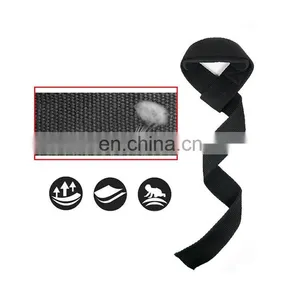 Big Grip No Slip Nylon Lifting Wrist Straps With Padded thumbnail-5