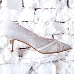 Women High Quality Weeding Party Shoes Lady Pumps thumbnail-1