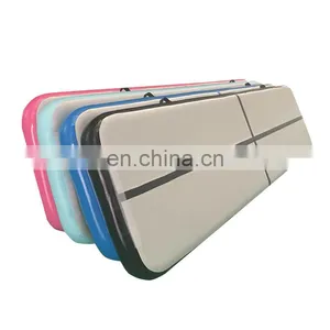 Hot Sale Airtrack Matte 3m Black Inflatable Air Track 15cm For Gymnastics thumbnail-2