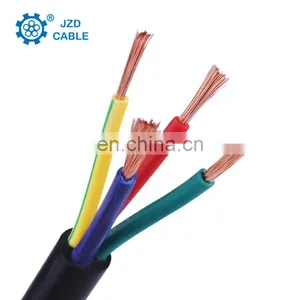 H05VV-F/H03VV-F 2 Core 3 Core PVC Insulated Wire Flexible Electrical Multiconductor Cable thumbnail-4