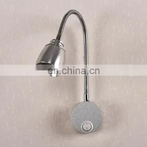 Flower Like No Wiring Wall Lamp With Chrome And Black Colour Hot Welcome Reading Lamp Bed Wall Factory Wall Lamp Designs thumbnail-2
