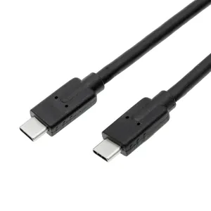 USB3.1 Gen1 3A Type C to C Fast Data Transmission Cable Charge Cable Wire With/Without E-MARK for Mobile Phone thumbnail-2