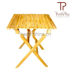 DAISY Bistro Set - Top Grade Acacia Furniture - Import Furniture From Vietnam thumbnail-6