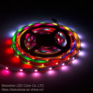 Rgb Led Strip 12V LC8806 SMD 5050 Fast Heat Dissipation Strip thumbnail-4