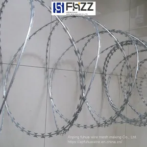 General Purpose BTO-22 Spiral 304 Stainless Steel Razor Barbed Wire thumbnail-3