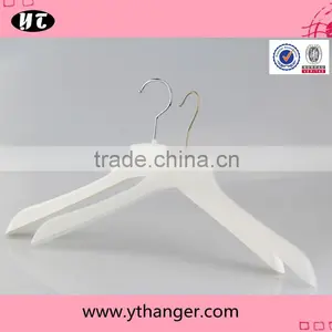 Popular Plastic Clothes Hanger With Top Level for Coat thumbnail-1