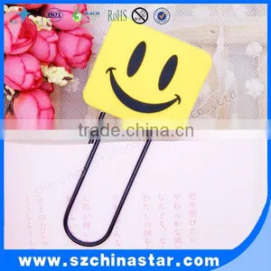 New Design Soft PVC Paper Clip With OEM Size thumbnail-1