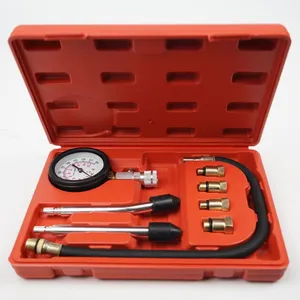Car Cylinder Pressure Gauge Automotive Engine Testing Gauge Test Tool Kit thumbnail-1