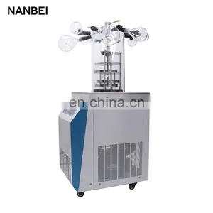 Large Opening Trap Vertical Vacuum Freeze Dryer Lyophilizer for Laboratory or Food thumbnail-3