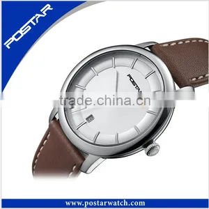 New Products Big Classic Dial Stainless Steel Case Watch Custom OEM Band Watch thumbnail-1