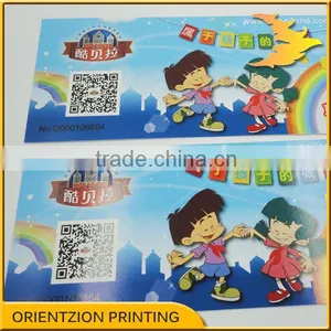 Anti Tamper Ticket, Variable Data, QR Code Ticket, Concert Ticket, Serial Number Printing thumbnail-1