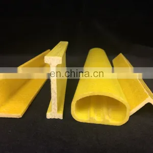 100mm Fiberglass High Strength Structural Pultruded Profile GRP FRP Square Pipe Tube thumbnail-5