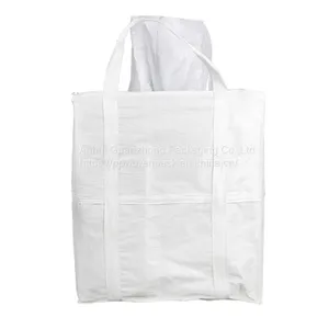 Custom Size PP Material 300Kg 1T 2 Ton PP Bulk Fibc With Top And Bottoms Spout thumbnail-1