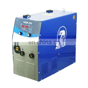 IGBT Inverter CO2 Mesin Las Mig Double Pulse MIG MAG 280A Welding Machine for Aluminum Steel thumbnail-3