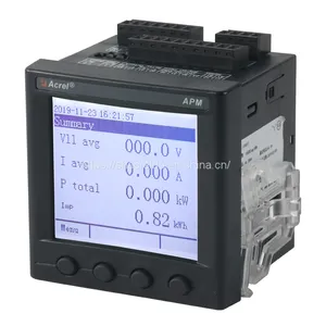 Acrel Power Quality Energy Analyser APM830 Multifunction Power Quality Analyzer Accuracy Class 0.2S LCD Display thumbnail-3