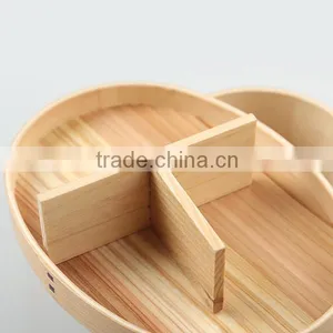 Natural Solid Wooden Food Lunchbox thumbnail-3