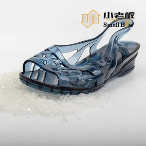 Factory Supply Good Quality PVC Sandals Raw Material Pellets Granules Compound thumbnail-2