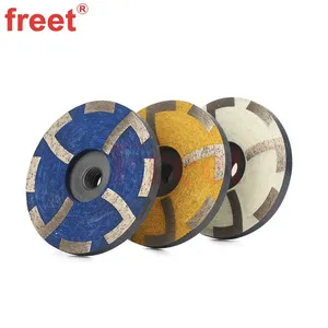 Diamond Tools 100mm Resin Filled Grinding Cup Wheels Iron Based for Concrete thumbnail-2