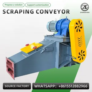 Scraper Conveyor Machine Industrial Chain Scraper Conveyor for Coal Sand Cement Mining Material Handling Equipment thumbnail-2