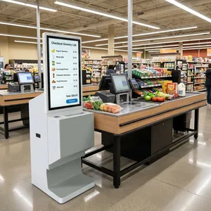 Aonpos APK23 Kiosk With Scanner Android Self-service Kiosk Parking Lot Self-service Terminal thumbnail-2