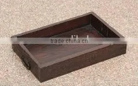 Natural Wood Wooden Serving Tray Wholesale thumbnail-5