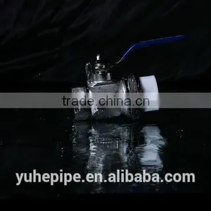 YH1344 PP-R Pipe Fittings Double Union Ball Valve thumbnail-1