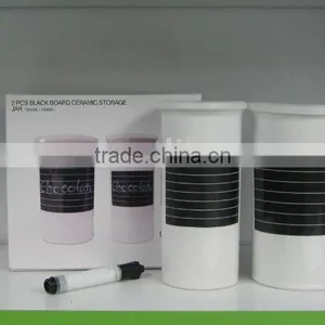 Blackboard Ceramic Storage Canister thumbnail-1