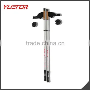 Telescopic Mountaineering Quick Lock Trekking Poles With Cork Handle thumbnail-1