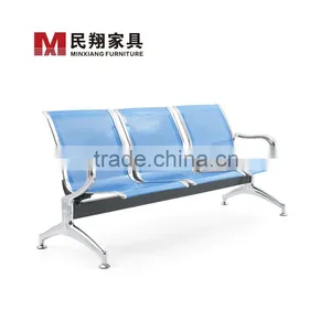 3 Seating Metal Airport Waiting Chair thumbnail-1