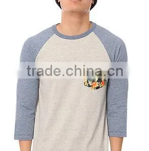 Custom Pocket Raglan Tees thumbnail-6