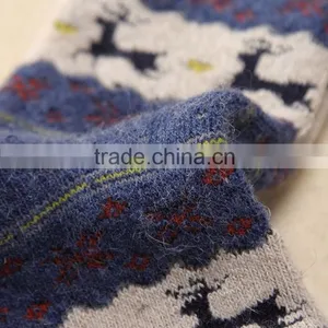 5pairs/lot Winter Womens Rabbit Wool Socks Female Thermal Thickening Warm Long Socks For Women thumbnail-2