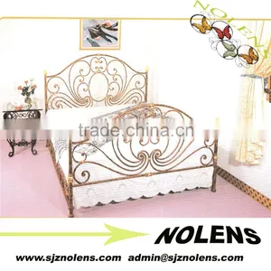 Wrought Iron Antique Furniture, Wrought Iron Bed , Metal Beds thumbnail-1