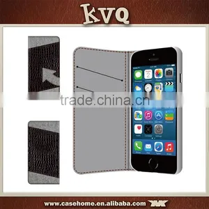 2016 New Coming Flip PU Leather Case for Iphone 6s/iphone 5 SE thumbnail-2