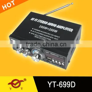 Small Car Amplifier Class d 1500w YT-699D With Usb sd thumbnail-5