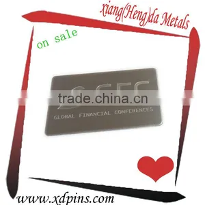 Factory Customized Design Embossed Extrusion Aluminum Metal Nameplate thumbnail-1