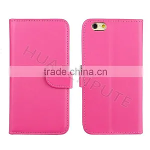 Factory Price !!! Leather Fip Case For IPhone 6 , Mobile Case Fip Leather Case for IPhone 6 thumbnail-6
