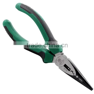 LAOAJapan Expanding Tool Mini Long Nose Pliers Bent Nose Plier Style Hand Tools for Cutting Cables Locking Pliers Fishing Pliers thumbnail-1