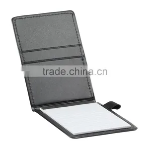 Wholesale Factory Business Card Slots Personal Leather Notepad Folder thumbnail-3