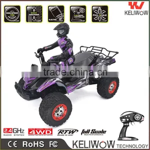 2.4G 4WD Big Wheels Off Road RC Car 1/12 High Speed rc Monster Truck Rock Racing Car for Sell thumbnail-5