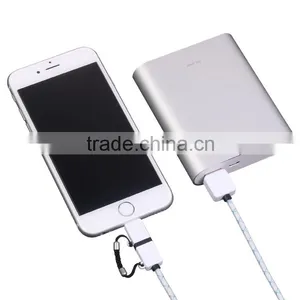 Shenzhen Wholesale Professional Multifunction Micro Mfi 2 in 1 TPE Usb Cable Charger for Iphone Samsung thumbnail-3