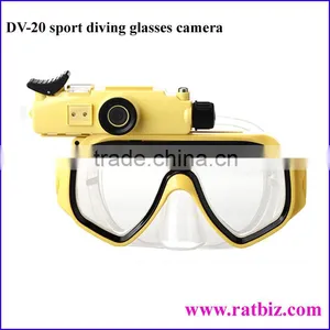 Waterproof 720P HD Sports Diving Glasses Camera 30M Underwater HD 720P (1280*720@30 Frame) HD Video Recording thumbnail-1