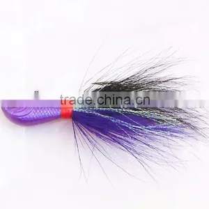 Fishing Tackle Chentilly03 CFF002 Bucktail Jig Fishing Bait Bass Fishing Tackle Fishing Gear Wholesales thumbnail-1