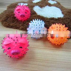 8.5cm Pink Spikey Pig Ball Simple Promotion Item thumbnail-1